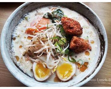 Sojamilch-Ramen mit Tofu-Karaage