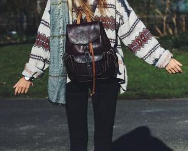 OOTD: Oversize Boho Cardigan