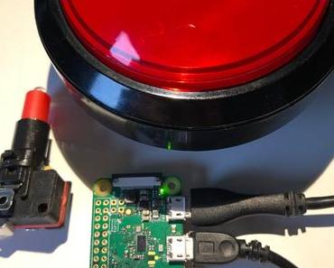 100 mm Selbstrück Convex Microswitch für Raspberry Pi eingetroffen