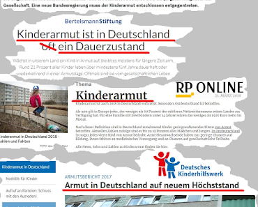 Der Kampf gegen Kinderarmut - Made by Merkel & Co.