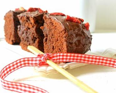 Extra schokoladige vegane Küchlein