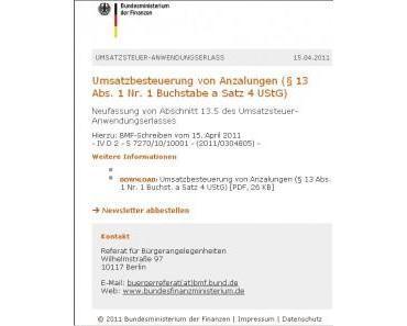 Früher…