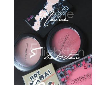 - Meine 5 liebsten Blushes -