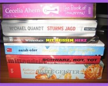 [Neuzugänge] Ein schöner Stapel Bücher :-)