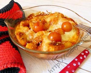 Gnocchi mal anders...überbacken mit Mozarella #Italien #Food #Rezept