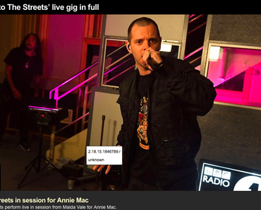 The Streets Live @ BBC Radio 1