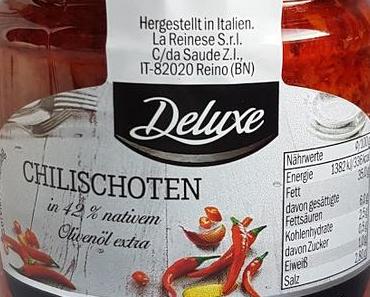 LIDL - Deluxe - Chilischoten gemahlen in 42% nativem Olivenöl extra