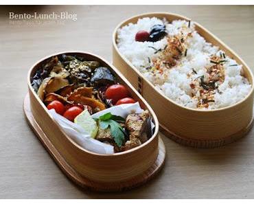 Bento#177: Ofengemüse, Seitan-Schnitzel und Gohan Desuyo