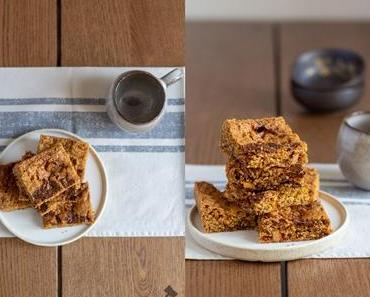 Chocolate Chip Cookie-Bars mit Haferflocken