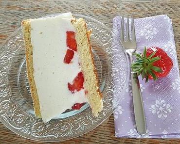 Buttermilchtorte - erfrischend für warme Tage