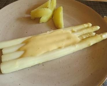 Spargel sous vide-gegart