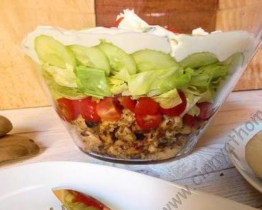 Ein griechischer Salat für die heißen Sommertage #Food #Rezept #Schnellundgut