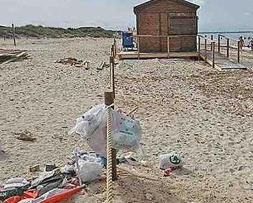 Strände des Parc Natural des Trenc vermüllen zusehends
