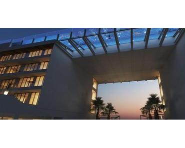 Der grösste schwebende Pool Europas schon gesperrt