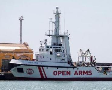 Die Open Arms hat in Palma festgemacht