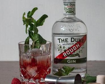 Köstlicher Gin-Longdrink mit Himbeere