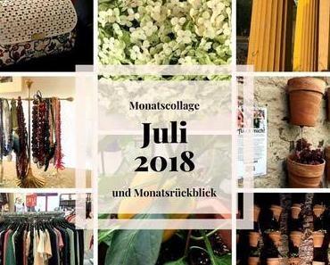 Offline-Shopping, Essbare Klause und mehr: Monatscollage Juli 2018