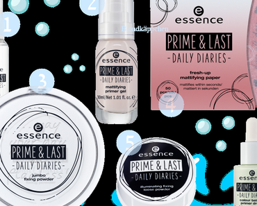 essence „prime & last daily diaries“ trend edition