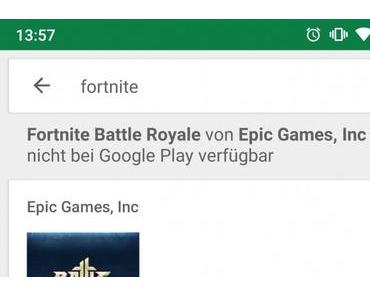 Google warnt im Play Store vor Fortnite-Fakes