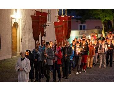 Lichterprozession in Mariazell – Maria Himmelfahrt 2018