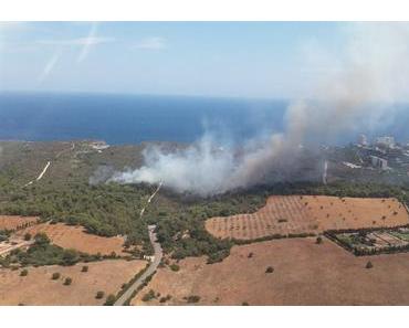 Brand der Stufe 1 in Calas de Mallorca