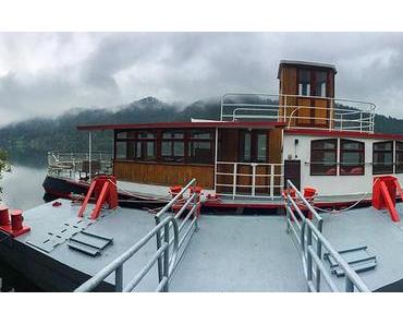 Neues Ausflugsschiff am Erlaufsee von Alfred Fleissner