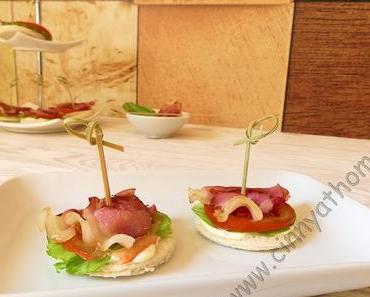 So wurde aus einem BLT Sandwich praktisches Fingerfood #Rezept #Food #Praktisch