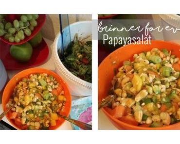 Brinner for everyone: Rezept für absolut buffettauglichen Papaya-Salat