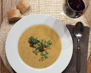 Kartoffelsuppe mit Champignons - ist lecker und wärmt