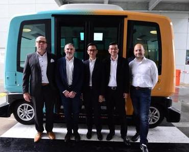Continental und EasyMile testen in Singapur