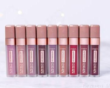 L’Oréal Infaillible Les Chocolats Ultra Matte Liquid Lipsticks