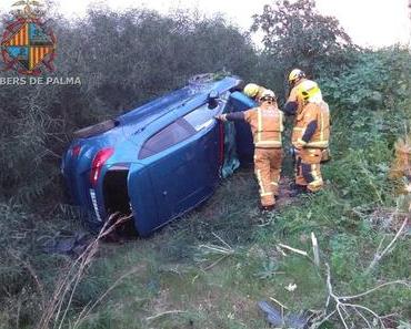 Stau auf der Autobahn Inca-Palma hat sich aufgelöst