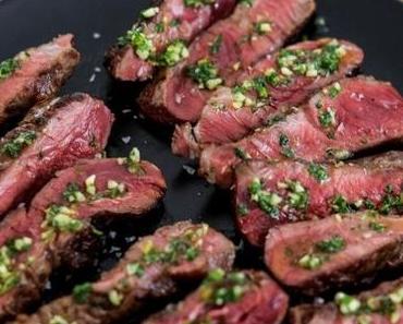 New York Strip Steak mit Gremolata