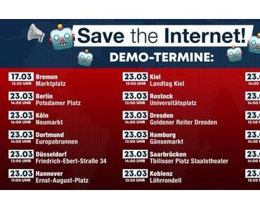 Reportage und Talk-Runde zu Artikel 13 (u.a. Axel Voss im Interview)