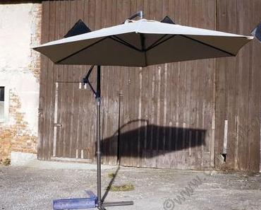 Dieses Jahr wird der Pool gut geschützt sein, denn wir haben jetzt einen passenden Sonnenschirm #Salcar #Sekey #Schutz