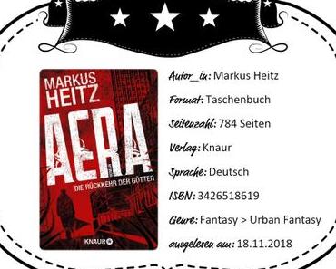 Markus Heitz – AERA: Die Rückkehr der Götter