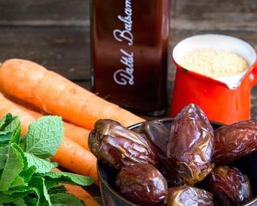 Marokkanischer Couscous mit Dattel-Balsam