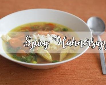 Spicy Hühnersuppe