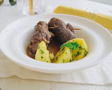 Rinder Roulade in Rotweinsauce