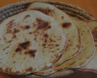 Naan (Indisches Fladenbrot)
