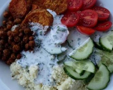 Kichererbsen – Süßkartoffel – Buddha Bowl