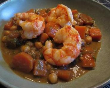 Garnelen-Curry
