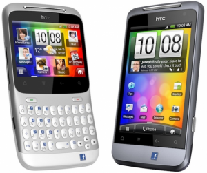 HTC "Facebook Smartphones" ChaCha und Salsa bekommen Prozessor-Upgrade.