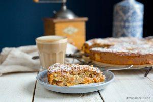Aprikosenkuchen mit Mandeln: Saftig und süß