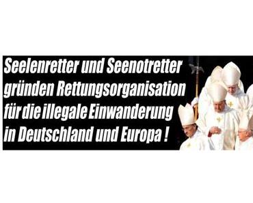 Seelenretter und Seenotretter gründen Rettungsorganisation für die illegale Einwanderung in Deutschland und Europa