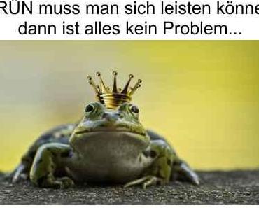 GRÜN muss man sich leisten können…