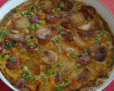Frittata mit Chorizo