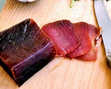 Christophs Algarve-Küche serviert: Meeresschinken Muxama