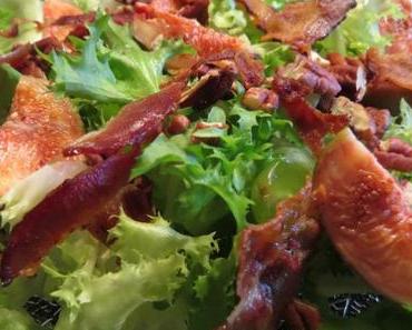 Feigen-Frisée-Salat mit Bacon