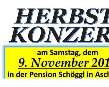 Termintipp: Herbstkonzert des MV-Aschbach 2019